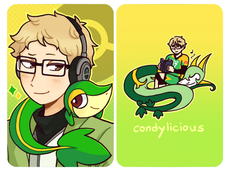 hq!! x pokemon - tsukishima photocard